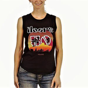 The Doors 50 Years Anniversary blues psycodelic rock Official Tank Top M NWT